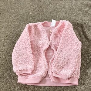 Cozy Pink Sherpa Women's Sweater